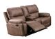 Mazin Furniture Easton Light Brown Power Reclining Loveseat with Center Console-1
