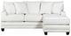 The Mix Customizable Kennedy Sofa Chaise-0