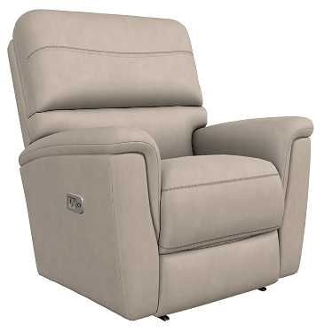 La-Z-Boy® Ava Ivory Leather Power Wall Recliner with Headrest and Lumbar-0