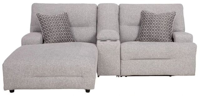 Signature Design by Ashley® Acklen Place 3-Piece Pewter Power Reclining Sectional Sofa-1