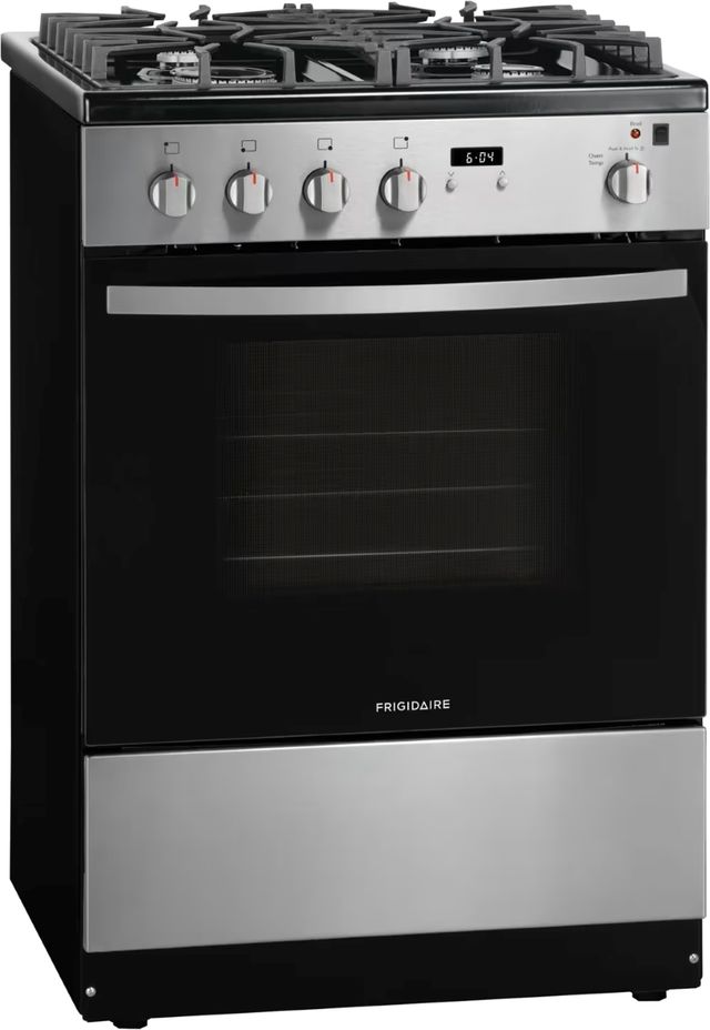 Frigidaire® 24" Stainless Steel Slide-In Gas Range-2