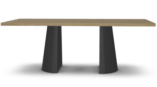 Amisco Customizable Gemma Thermo Fused Laminate 84'' Bar Height Table-1