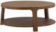 Dovetail Furniture Valera Brown Coffee Table-0