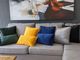 Livia Pom Pom Dark Blue Decorative Pillow-2