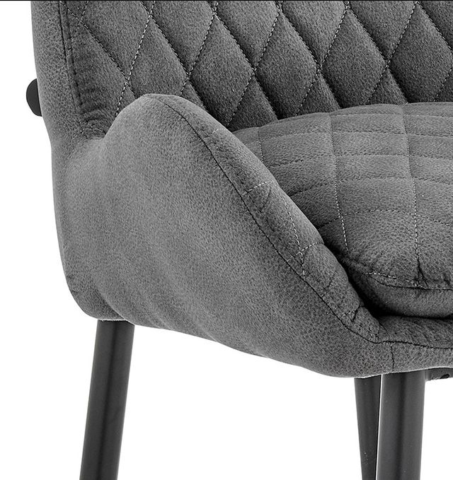 Armen Living Panama Charcoal 30" Bar Stool-3