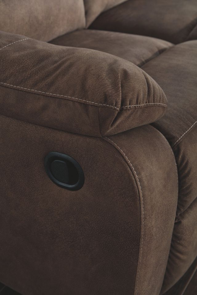 Signature Design by Ashley® Bolzano Coffee 2 Seat Reclining Sofa & Loveseat-5