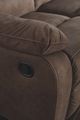 Signature Design by Ashley® Bolzano Coffee 2 Seat Reclining Sofa & Loveseat-5