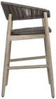 Uttermost® Dermott Cerused Wheat Wooden Outdoor Counter Stool-4