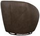 Flexsteel® Wade Light Brown Swivel Chair-4