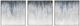 Crestview Collection Triple Threat 3-Piece Blue Wall Art Set-0