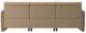 Stressless® by Ekornes® Customizable Emily Power Reclining 3-Seater Sofa with Wood Trim and Legs-3