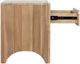 Modus Furniture Brentwood Brioche 1-Drawer Nightstand-4