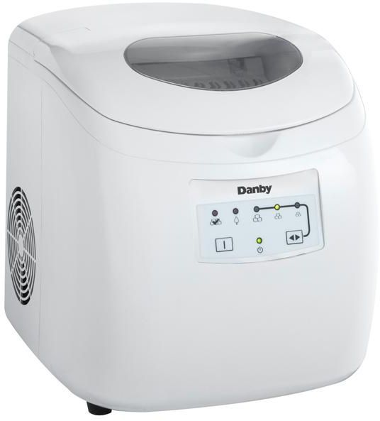 Danby® 12" 25 lb. White Ice Maker-0