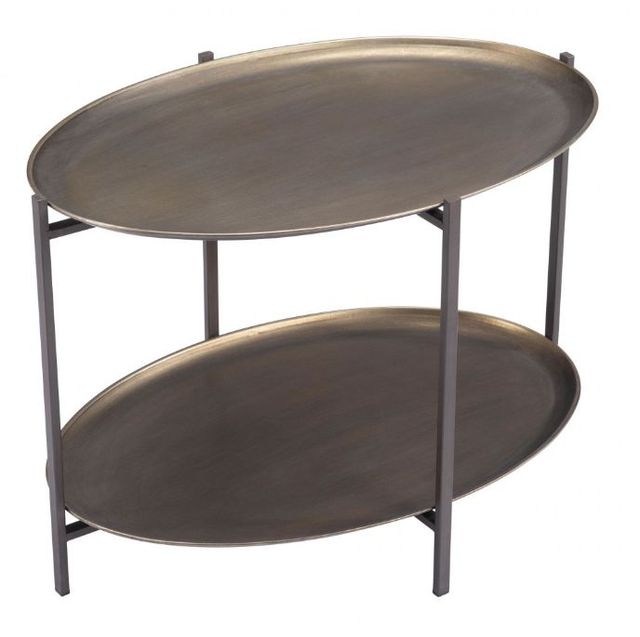 Zuo® Modern Bronson Bronze Coffee Table-3