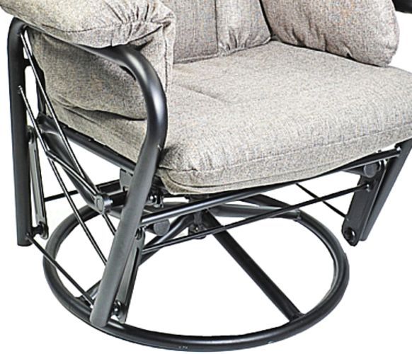 PEL International EKO 18 Series Gray Manual Recliner-1