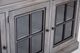 Aspenhome® Churchill Ghost Black 66" Highboy Console with 3 Doors-2