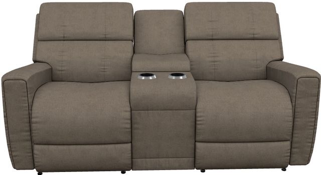La-Z-Boy® Apollo Granite Power Reclining Loveseat with Console, Headrest, and Lumbar-1