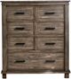 A-America® Glacier Point Graystone Chest-0