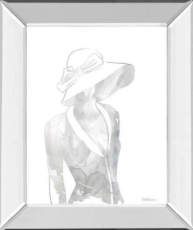 Classy Art Fashion Cover II by Carol Robinson Mirrored Frame Wall Art-0