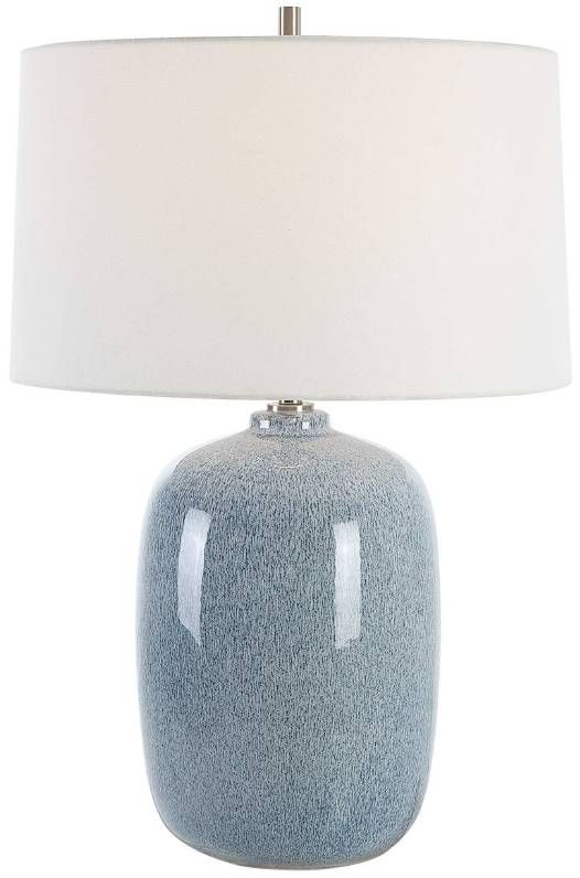 Uttermost® Jubilee Sky Blue Table Lamp-3