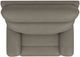 La-Z-Boy® Roman Grey Leather Power Reclining Chair and a Half with Headrest-5
