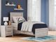 Signature Design by Ashley® Broachmyn Gray Youth Twin Panel Bed-1