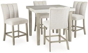 Skyview Gray Counter 5-Piece Dining Set Skyview Gray Counter 5-Piece Dining Set