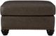 Benchcraft® Roxmere Umber Ottoman-1