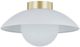 Forty West Troy White Flushmount-0