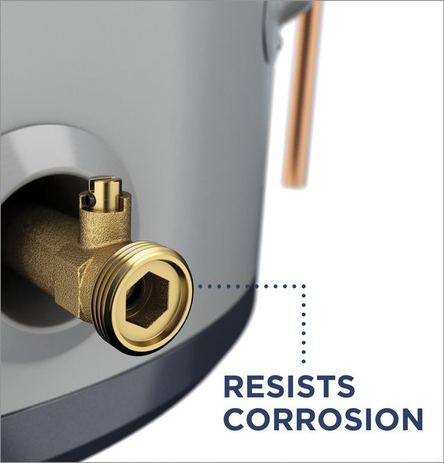GE® 50 Gallon Gray Electric Water Heater-3