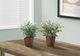 Monarch Specialties Inc. 2-piece 13" Artificial Plant with Brown Pot-1