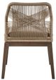 Furniture Classics Fiddler Gray/Natural 24" Dining Side Chair-4