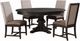 Liberty Furniture Paradise Valley 5-Piece Flax Tweed/Saddle Brown/Tobacco Optional Pedestal Table Set-0