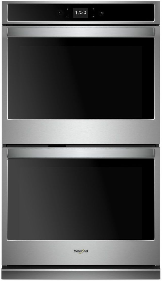 Whirlpool® 27" Stainless Steel Electric Built In Double Oven-0