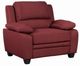 Mazin Furniture Darien Red Accent Chair-0