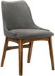Armen Living Westmont and Azalea 5-Piece Charcoal/Walnut Dining Set-3