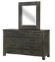 Magnussen Home® Abington Charcoal Dresser and Mirror-2