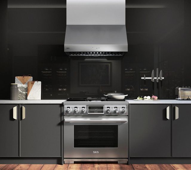 SKS 36" Stainless Steel Pro Style Wall Hood-1