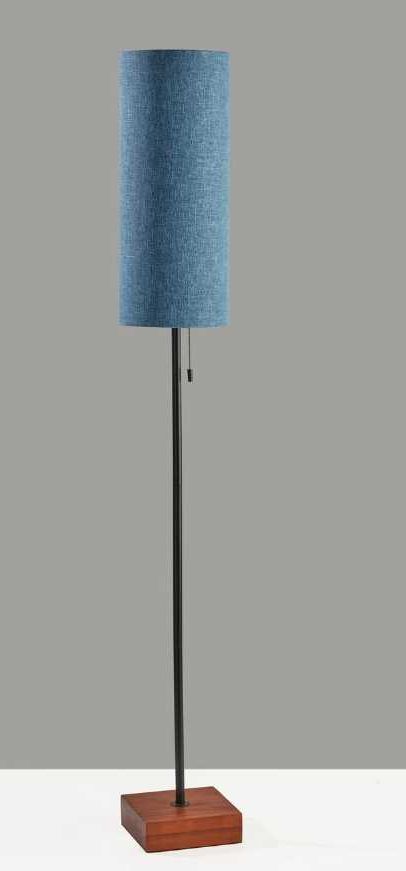 Adesso® Trudy Walnut Floor Lamp-3