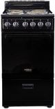 Premium Levella® 20" Black Freestanding Electric Range-0