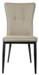 A & B Home Black/Gray Upholstered Dining Chair-1