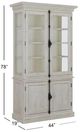 Magnussen Home® Bronwyn Alabaster Dining Cabinet-2