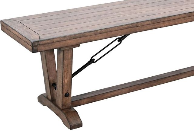 Sunny Designs™ Doe Valley Buckskin Bench with Turnbuckles-3