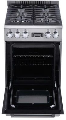 Avanti® Elite Series 20" Stainless Steel Freestanding Gas Range-1