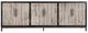 Classic Home Lisbon Travertine/Weathered Black Sideboard-2