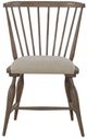 Liberty Furniture Americana Farmhouse Dusty Taupe Upholstered Seat Windsor Chair-1