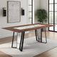 Armen Living Tanya Brown Dining Table-1