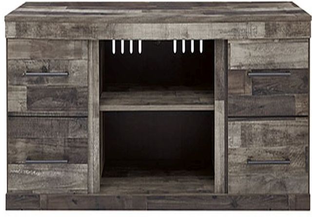 Signature Design by Ashley® Derekson 3-Piece Multi Gray Entertainment Center-2