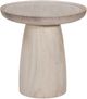 Four Hands Evara Natural White Neem End Table-3