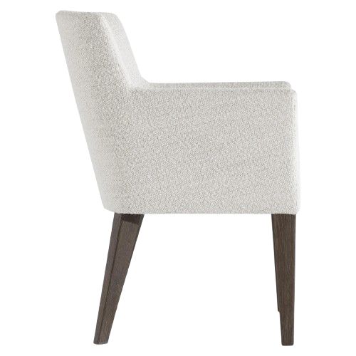 Bernhardt Outline Cassel/White Arm Chair-2